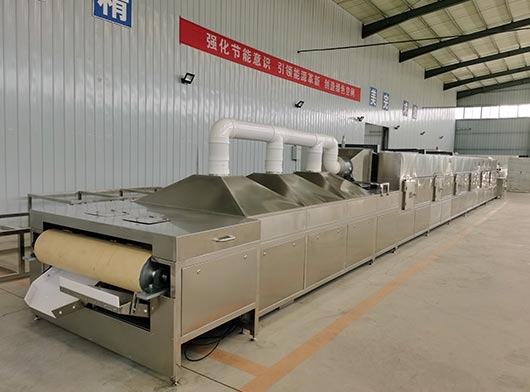 玻璃纖維微波干燥設備特點